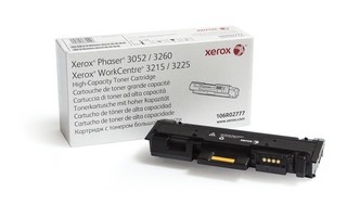 Xerox toner pre Phaser 3052,  3260,  WorkCentre 3215,  3225 Vysokokapacitná tonerová kazeta (3000str,  čierna)0 