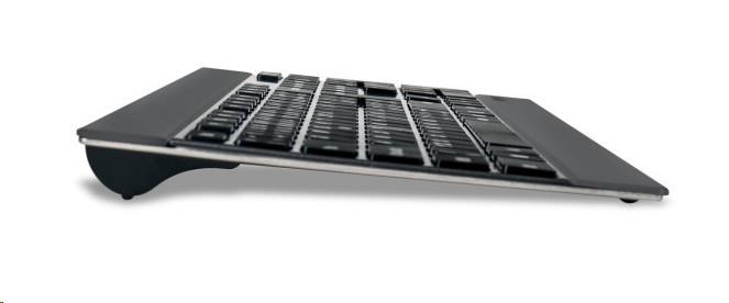 RAPOO Klávesnice E9270p USB,  multimediální,  bezdrátová,  černá,  CZ3 