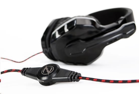 Zalman headset ZM-HPS300 /  herní /  náhlavní /  drátový /  50mm měniče /  2x 3, 5mm jack3 