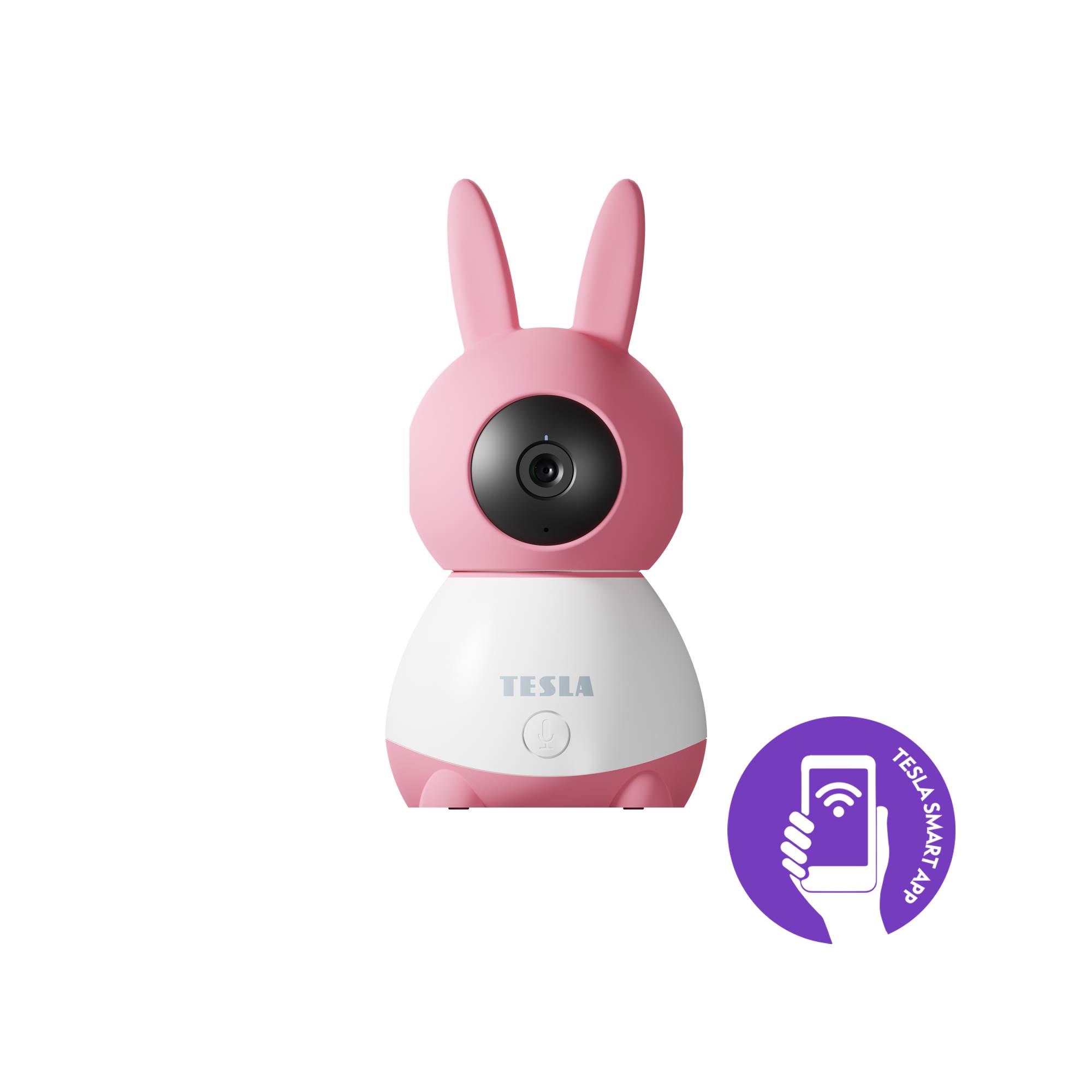 BAZAR - Tesla Smart Camera 360 Baby Pink - po opravě (komplet)0 