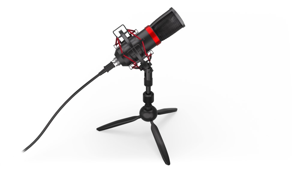 Endorfy mikrofon Solum Streaming T(SM950T)/  streamovací /  tripod /  pop-up filtr /  USB3 