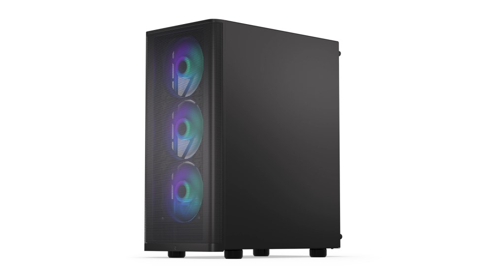 ENDORFY Case Ventum 200 ARGB,  Průhledná bočnice,  ATX,  4x120mm ARGB Fan,  černá5 