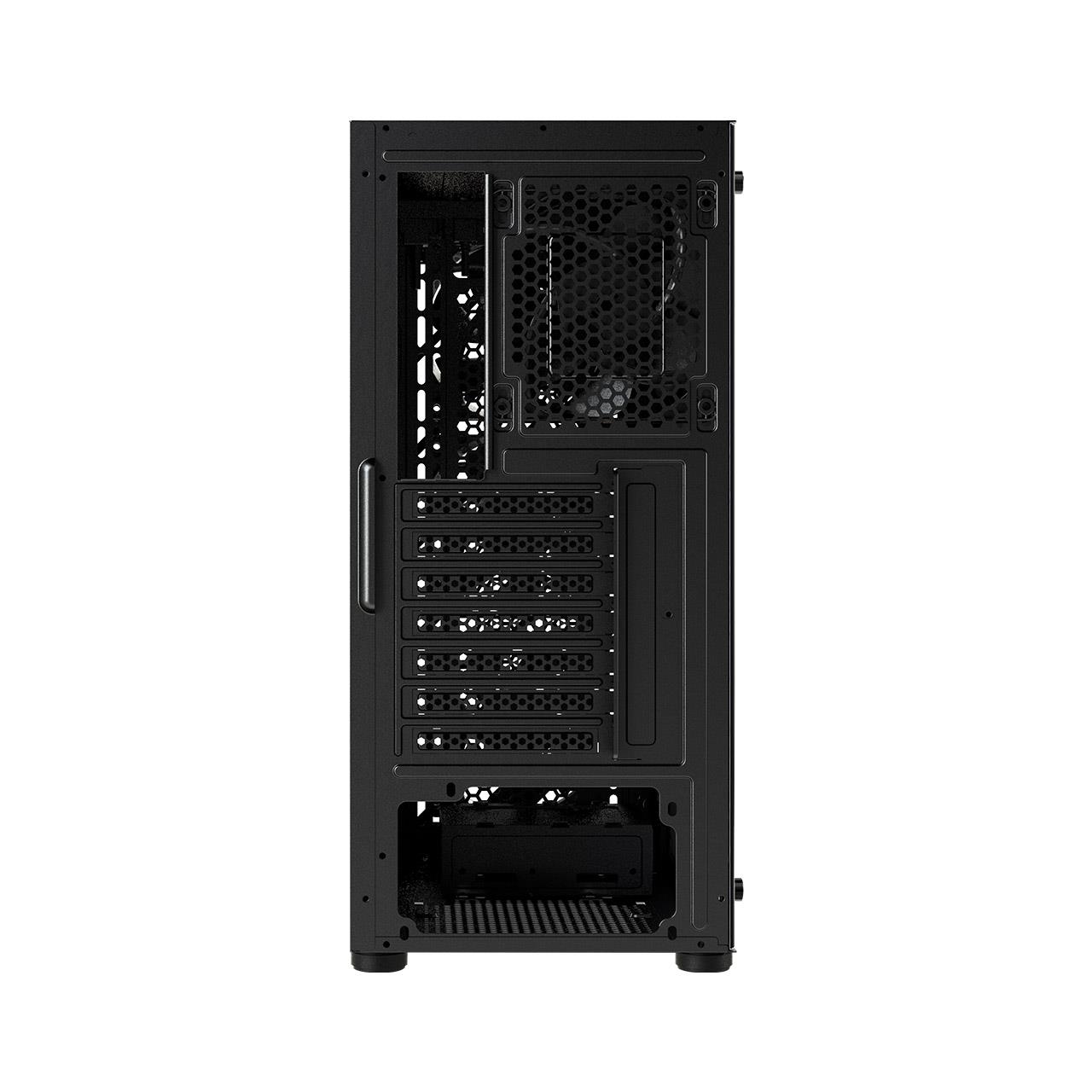 Fortron skříň Midi Tower CMT192,  průhledná bočnice,  ATX,  4x RGB větrák,  černá5 