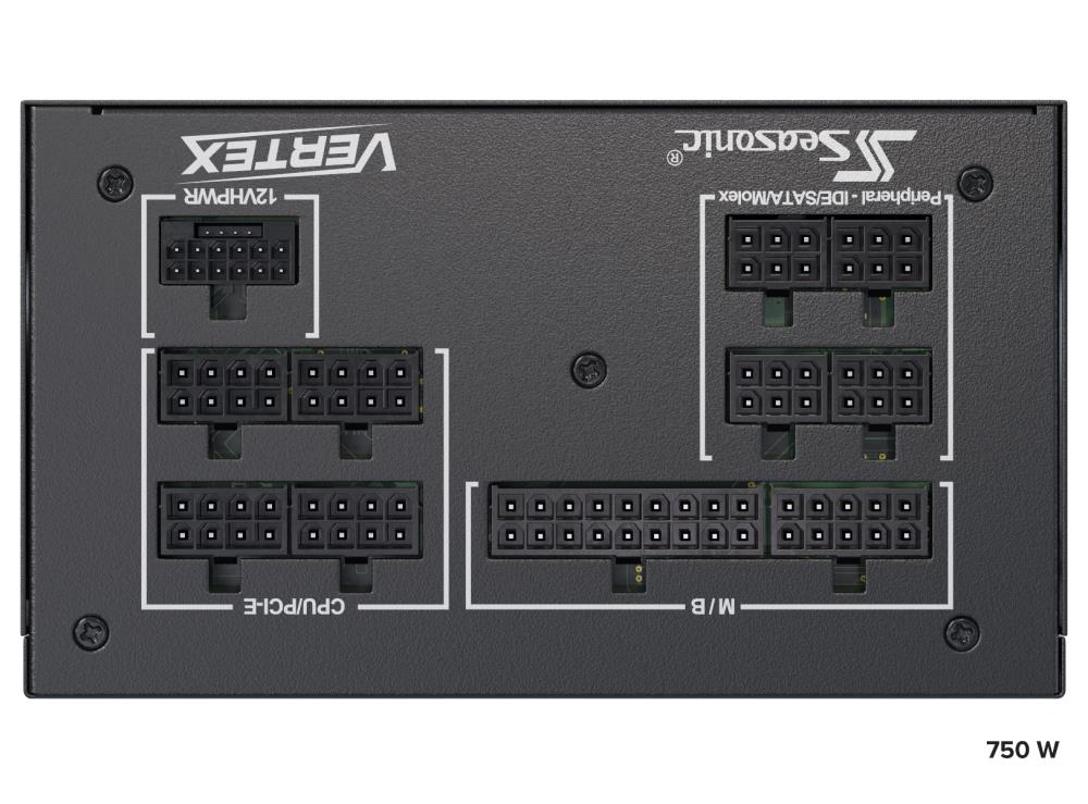 SEASONIC zdroj 750W VERTEX,  80+ PLATINUM,  135 mm,  ATX2 