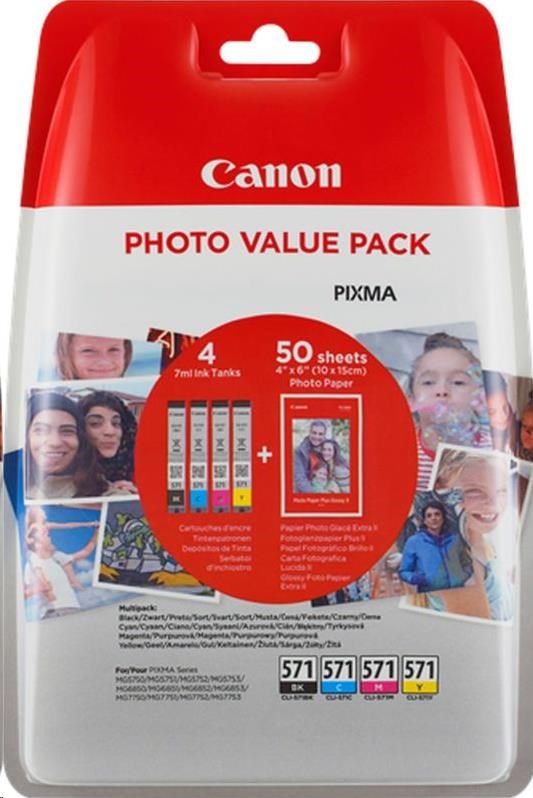 CANON CARTRIDGE CLI-571 C/ M/ Y/ BK MULTI0 
