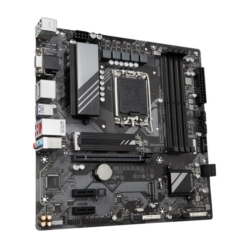 GIGABYTE MB Sc LGA1700 B760M DS3H,  Intel B760,  4xDDR5,  2xDP,  1xHDMI,  1xVGA,  mATX2 