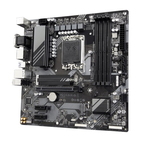 GIGABYTE MB Sc LGA1700 B760M DS3H,  Intel B760,  4xDDR5,  2xDP,  1xHDMI,  1xVGA,  mATX3 