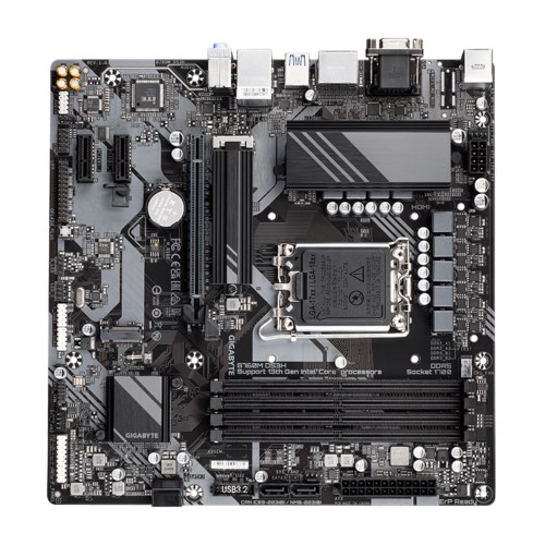 GIGABYTE MB Sc LGA1700 B760M DS3H,  Intel B760,  4xDDR5,  2xDP,  1xHDMI,  1xVGA,  mATX4 