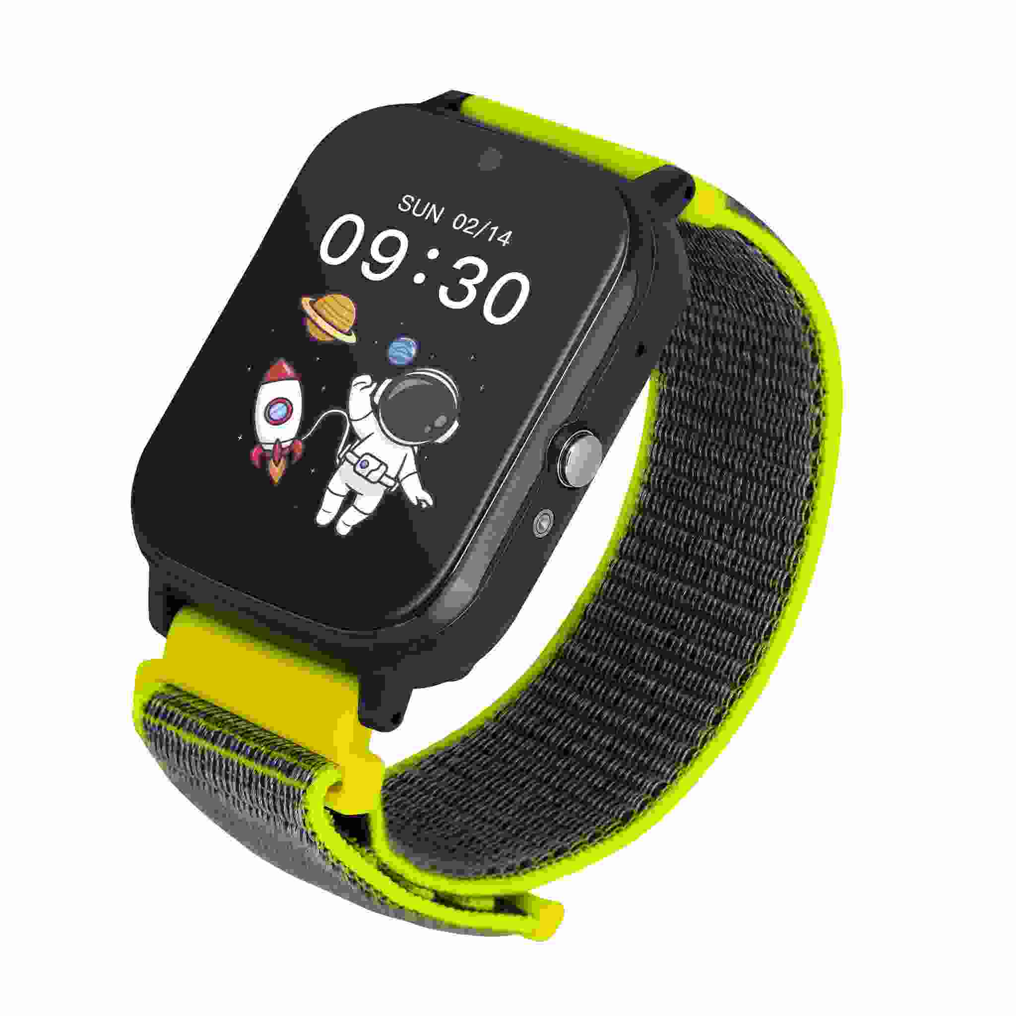 Garett Smartwatch Kids Tech 4G Green velcro1 