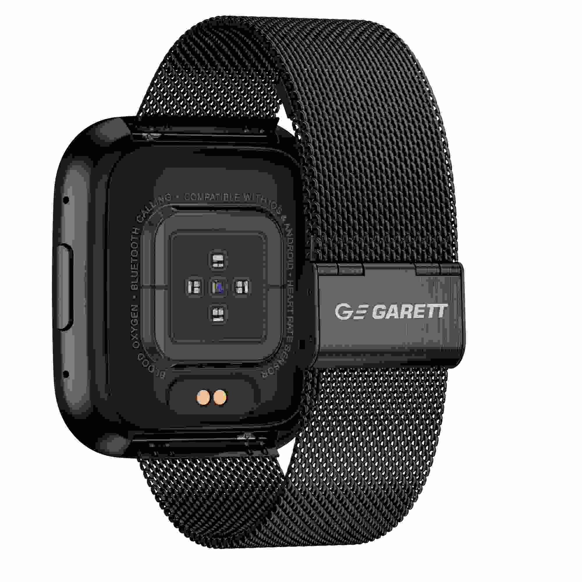 Garett Smartwatch GRC STYLE Black steel3 