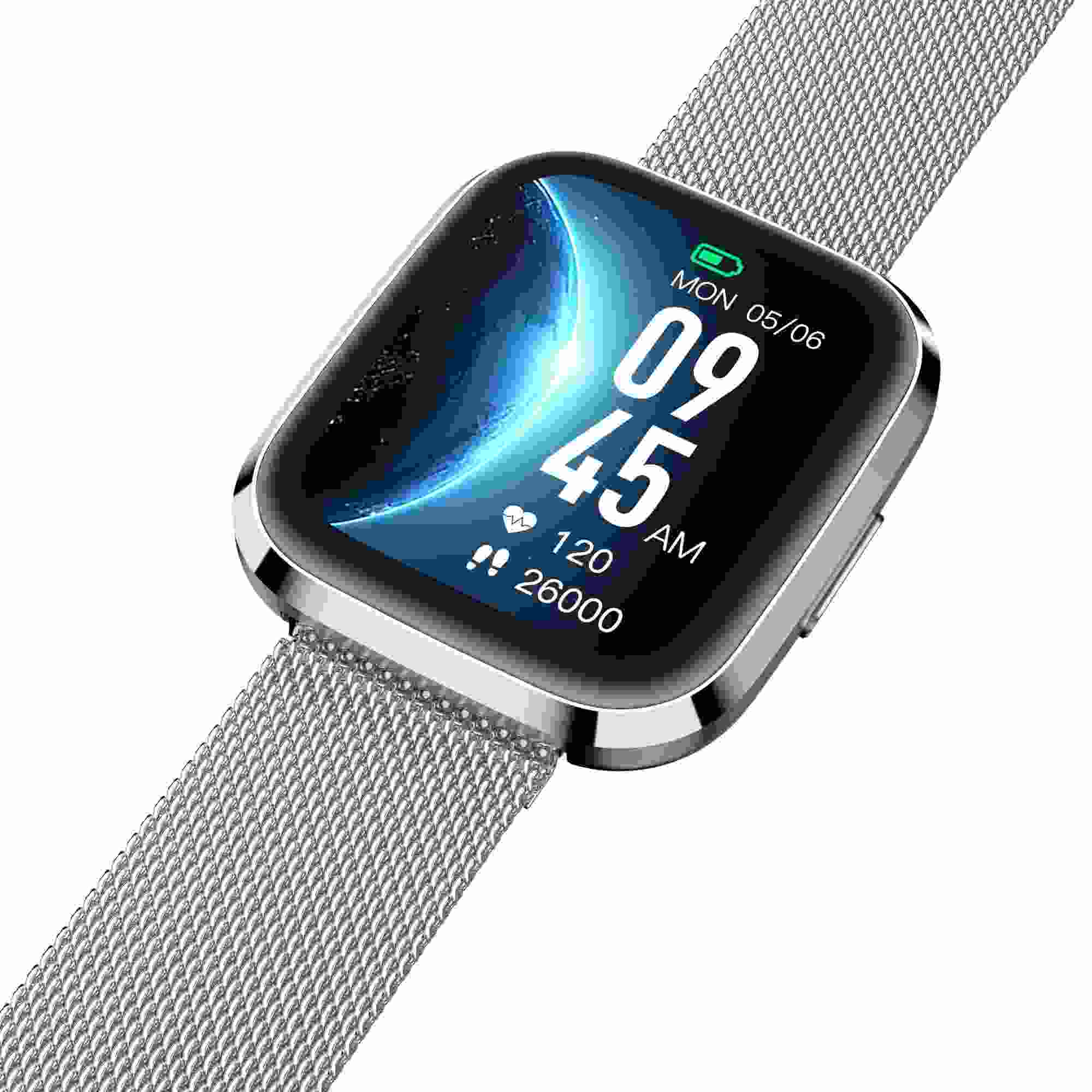 Garett Smartwatch GRC STYLE Silver steel4 