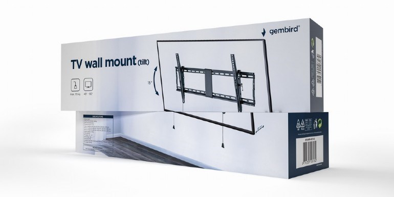 GEMBIRD Držák TV WM-90T-01,  43