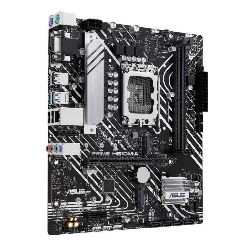 ASUS MB Sc LGA1700 PRIME H610M-A-CSM,  Intel H610,  2xDDR5,  1xDP,  1xHDMI,  1xVGA,  mATX2 