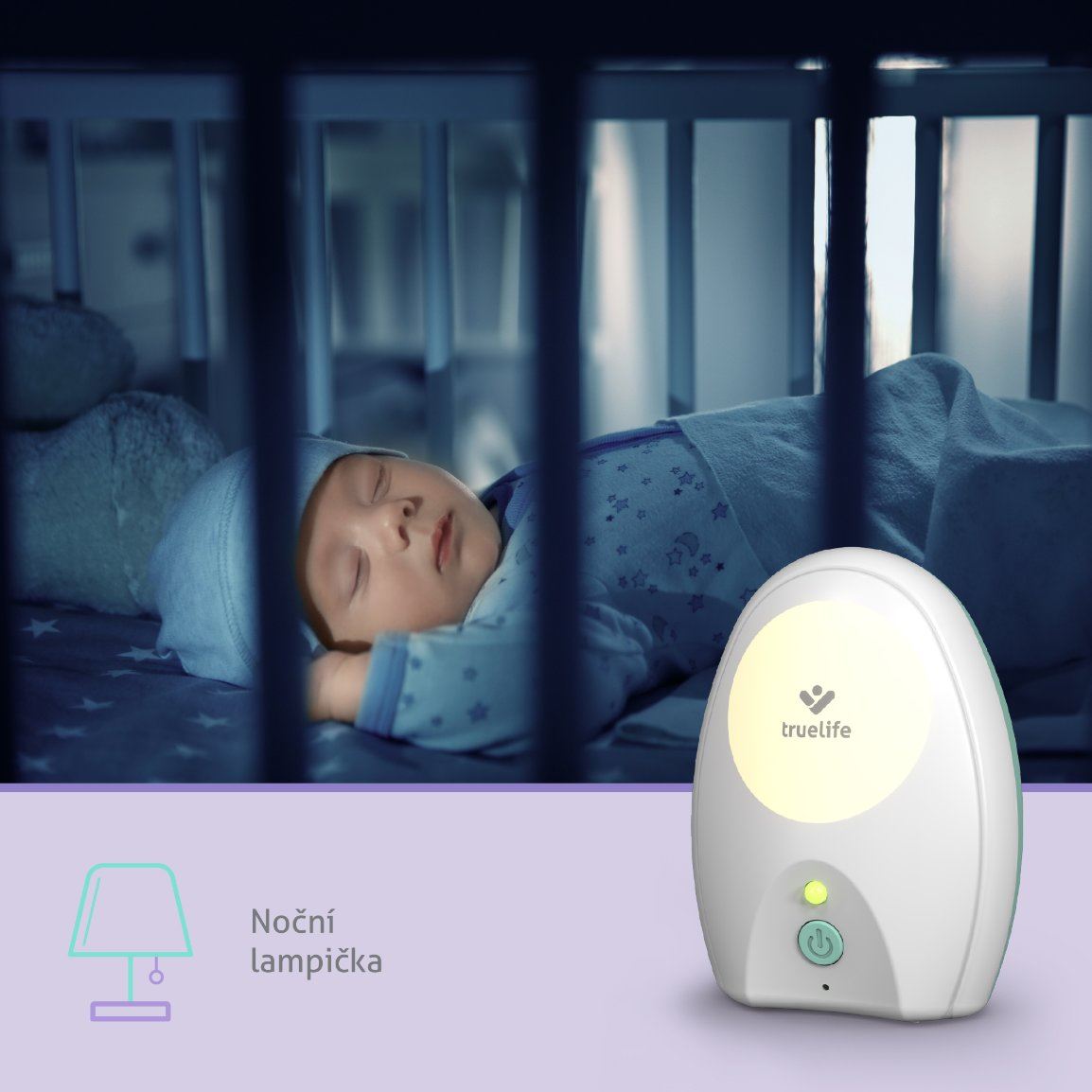 TrueLife NannyTone VM Pocket - digitální video chůvička8 