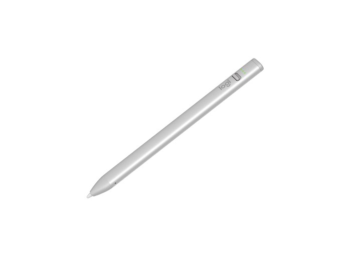 Logitech pero Crayon digitální pero pro iPad,  USB-C,  EMEA,  stříbrná0 