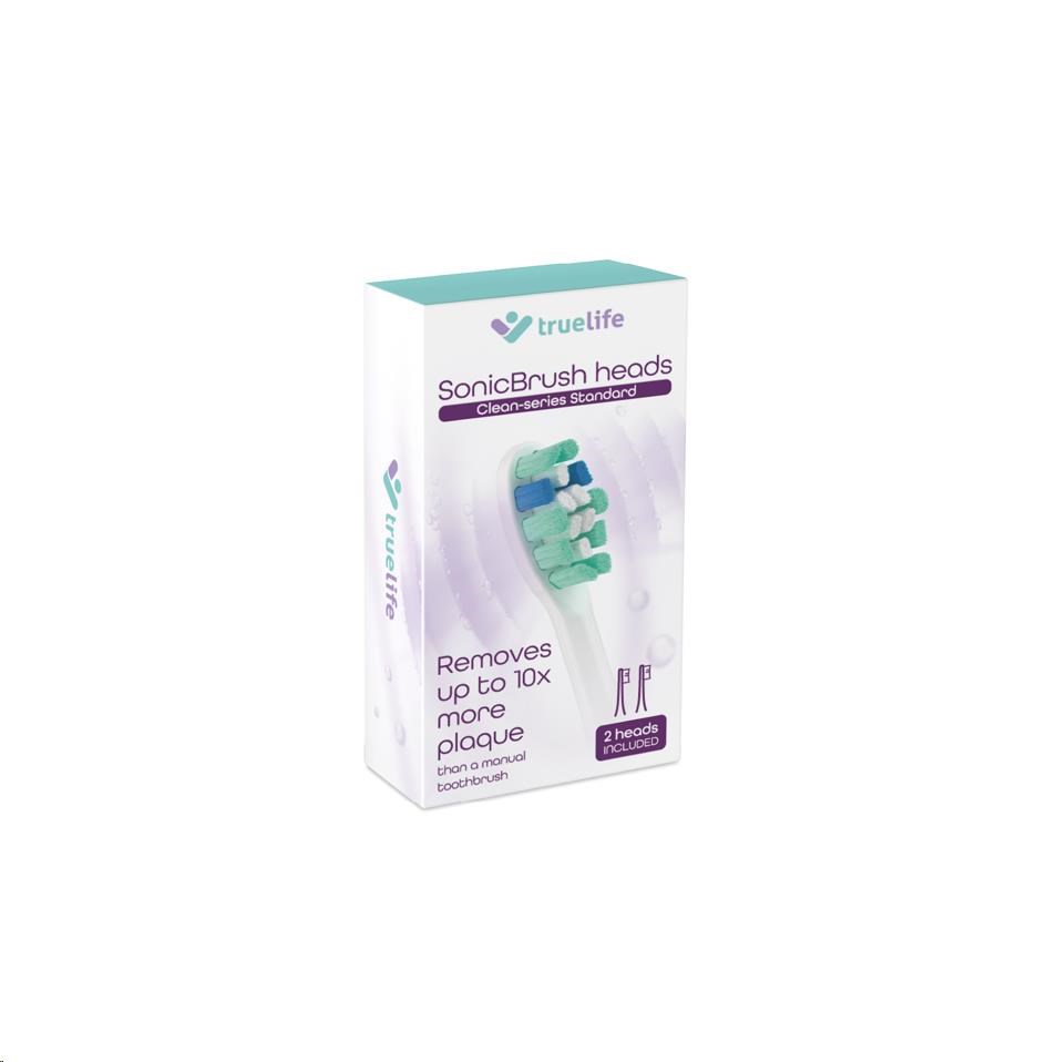 TrueLife SonicBrush Clean-series heads Standard white 2 pack1 