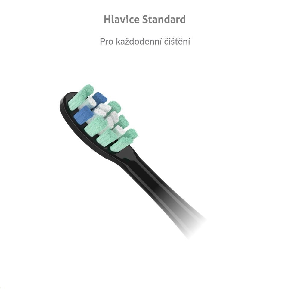 TrueLife SonicBrush Clean-series heads Standard black 2 pack1 