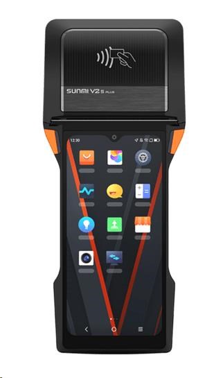 Sunmi V2s,  Scanner,  2D,  USB-C,  BT,  Wi-Fi,  4G,  NFC,  GPS,  GMS,  Android0 