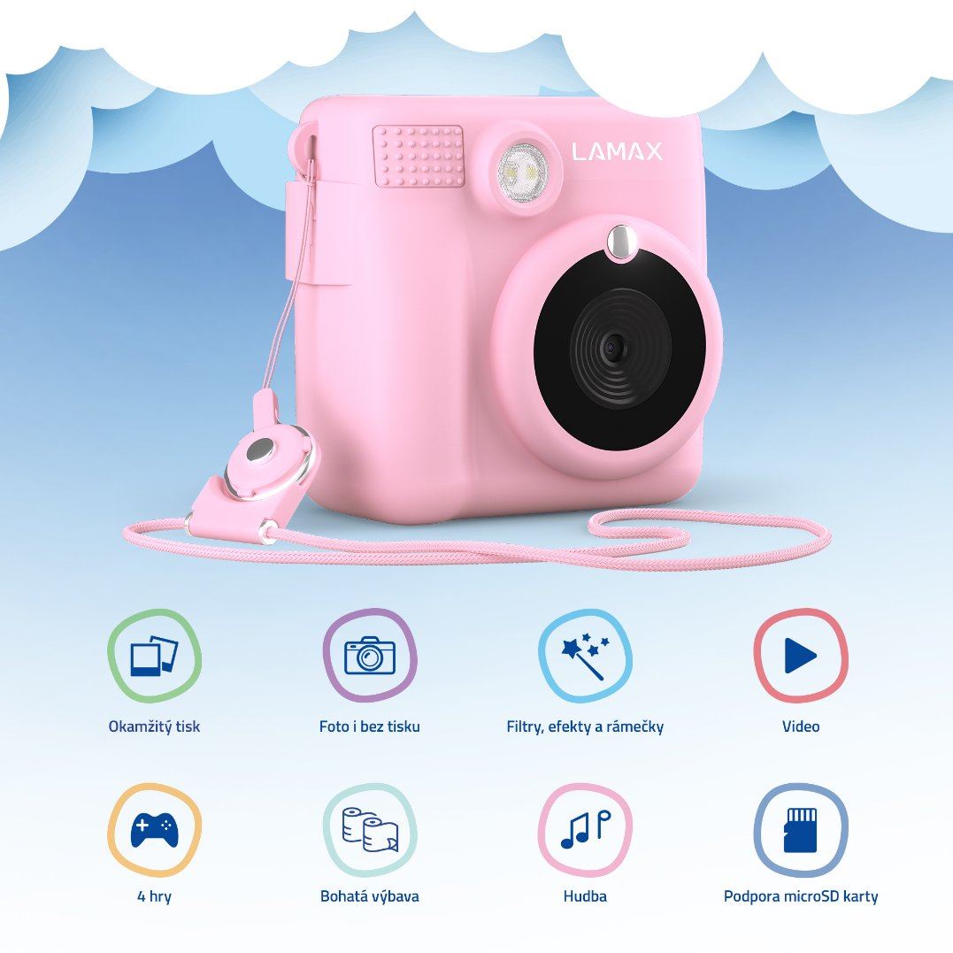 LAMAX InstaKid1 Pink5 