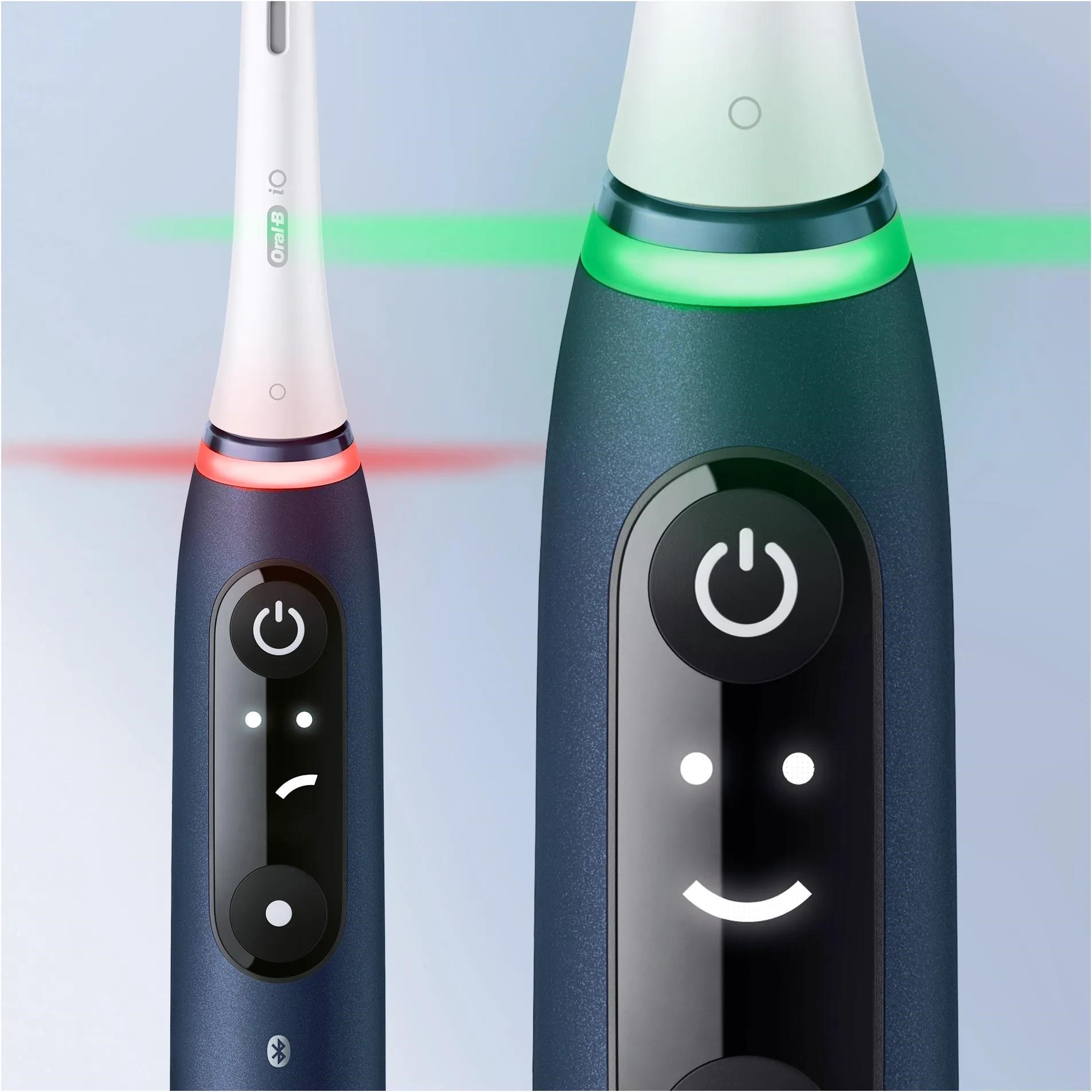 Oral-B iO Series 7 Sapphire elektrický zubní kartáček, 5 režimů, cestovní pouzdro, rychlonabíjecí stanice0 