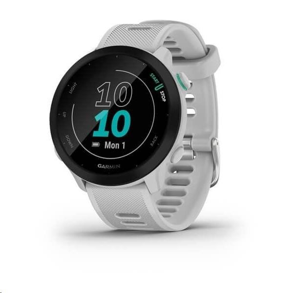 Garmin GPS sportovní hodinky Forerunner 55 White,  EU1 