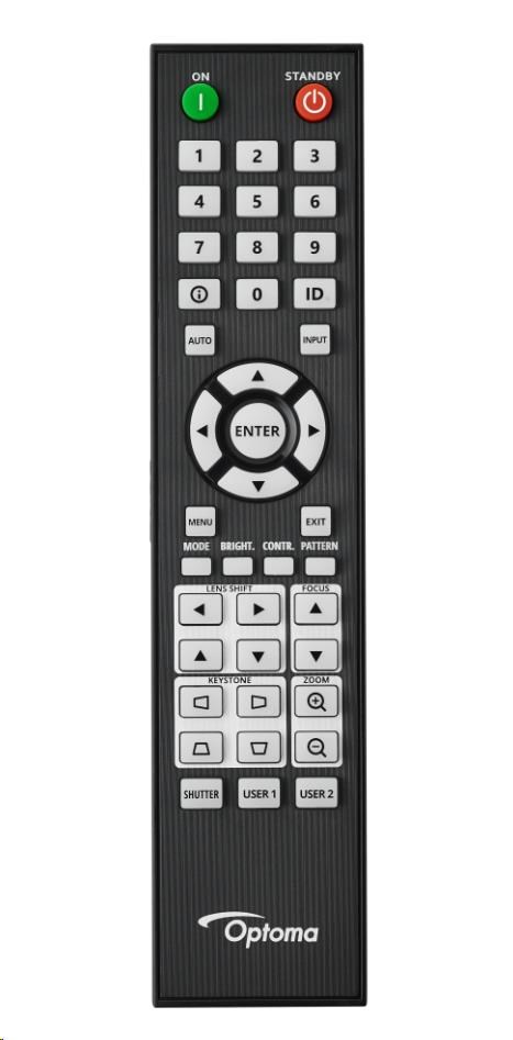 Optoma projektor ZU820T (DLP,  Laser,  FULL 3D,  WUXGA,  8 800 ANSI,  3 000 000:1,  VGA,  HDMI,  USB-A power,  RS232,  RJ45)6 
