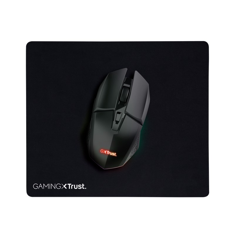 TRUST set podložka + myš GXT 112 FELOX,  bezdrátová myš,  USB0 