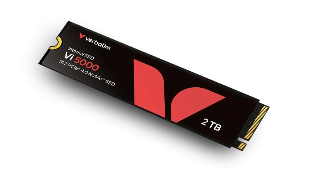 VERBATIM SSD Vi5000 Internal PCIe NVMe M.2 SSD 2TB ,  W 4300/  R 5000 MB/ s2 