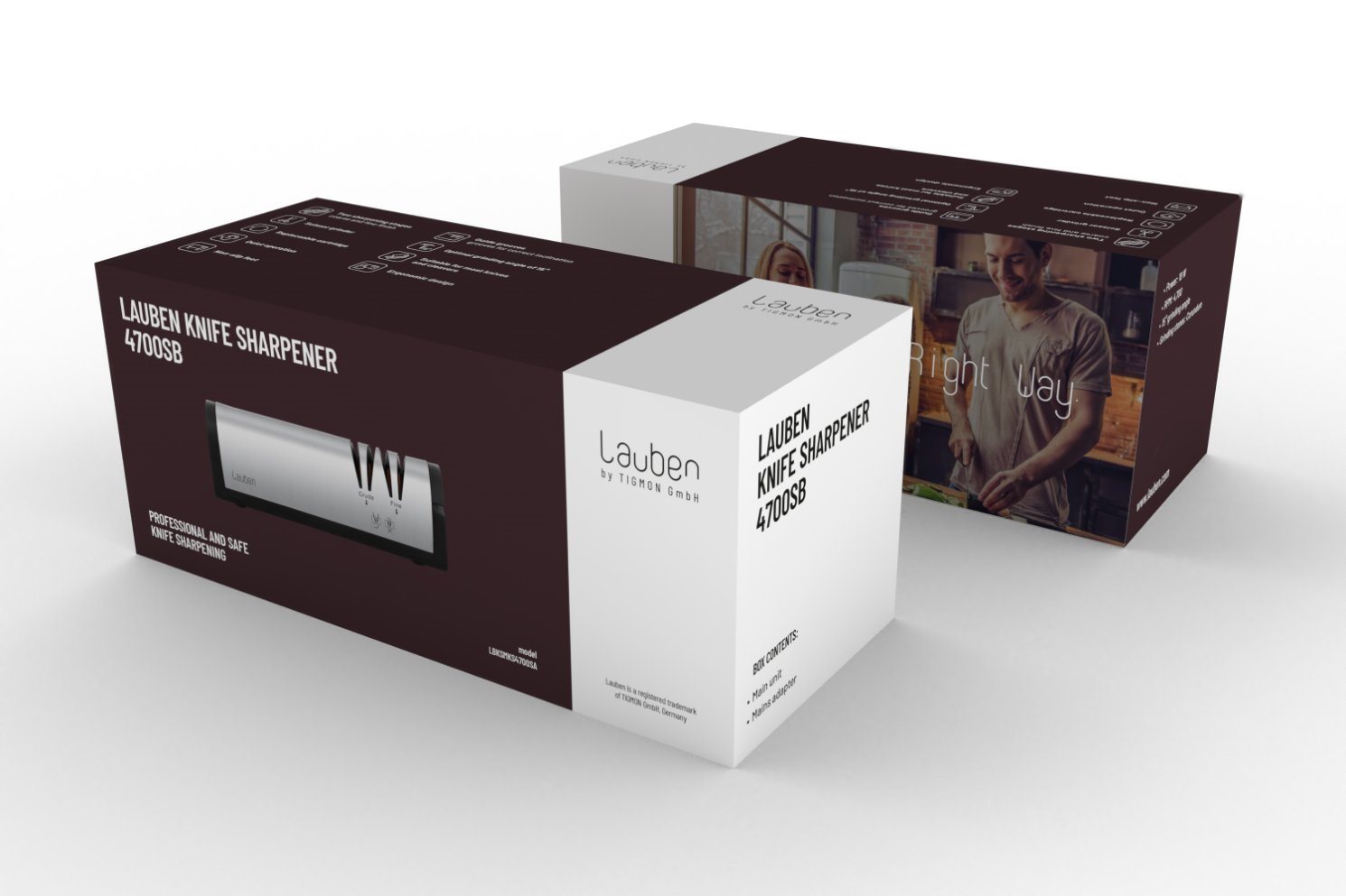 Lauben Knife Sharpener 4700SB - ostřič nožů a nůžek12 