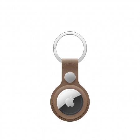 APPLE AirTag FineWoven Key Ring - Taupe0 