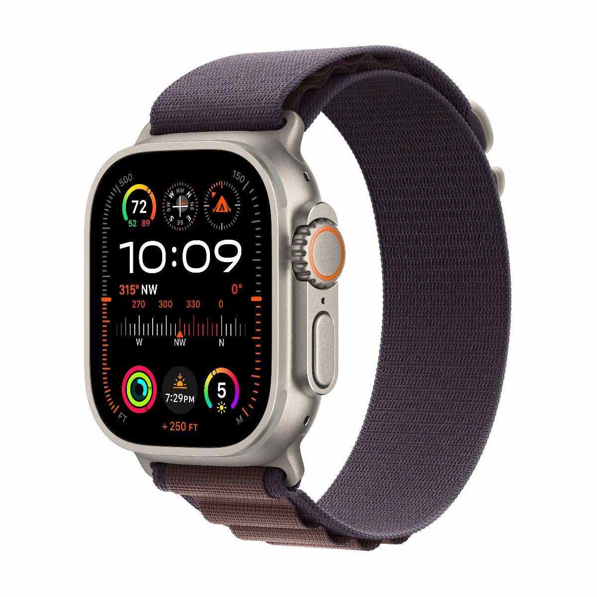 Apple Watch Ultra 2 GPS + Cellular, 49mm Titanium Case with Indigo Alpine Loop - Small *Rozbalený*0 