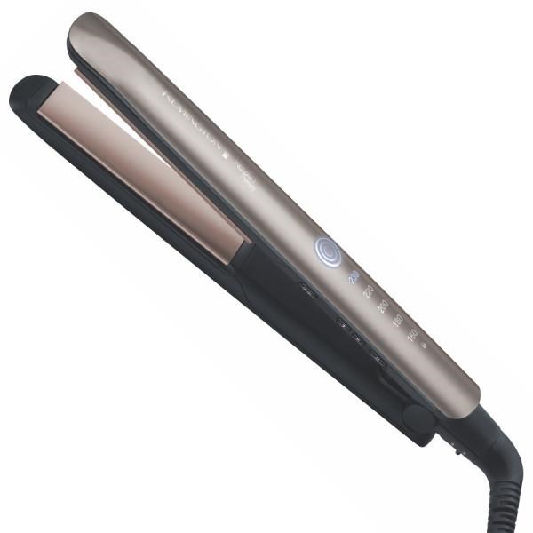 Remington Keratin Therapy Pro S8590 žehlička na vlasy,  5 teplot,  rychlé zahřátí,  automatické vypínání,  pouzdro1 