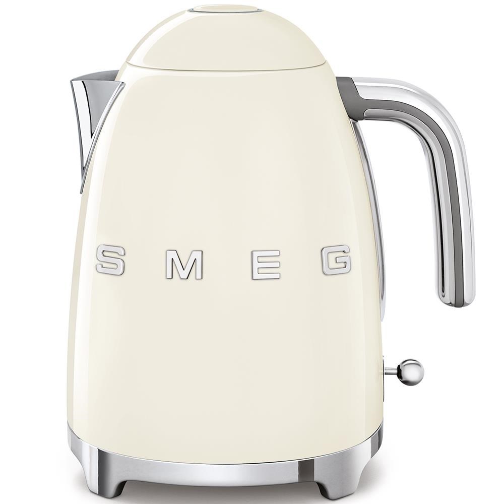 Smeg KLF03CREU rychlovarná konvice,  1, 7 l,  (7 šálků),  2400 W,  styl 50. let,  krémová0 