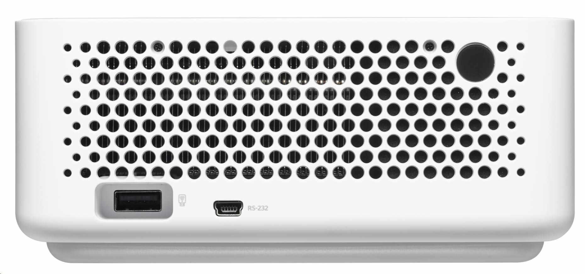 Optoma projektor ML1080 (DLP,  Laser,  FULL HD,  1200 ANSI,  HDMI,  RS232,  USB-C,  USB-A power,  repro 1x3W)8 