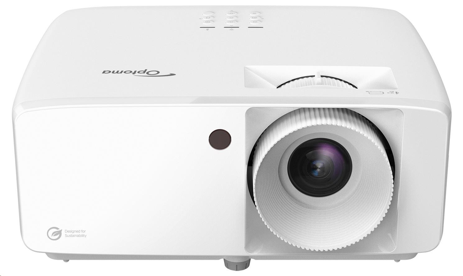 Optoma projektor ZH520 (DLP,  Laser,  Full HD,  5500 ANSI,  2xHDMI,  RS232,  RJ45,  USB-A power,  repro 1x15W)1 
