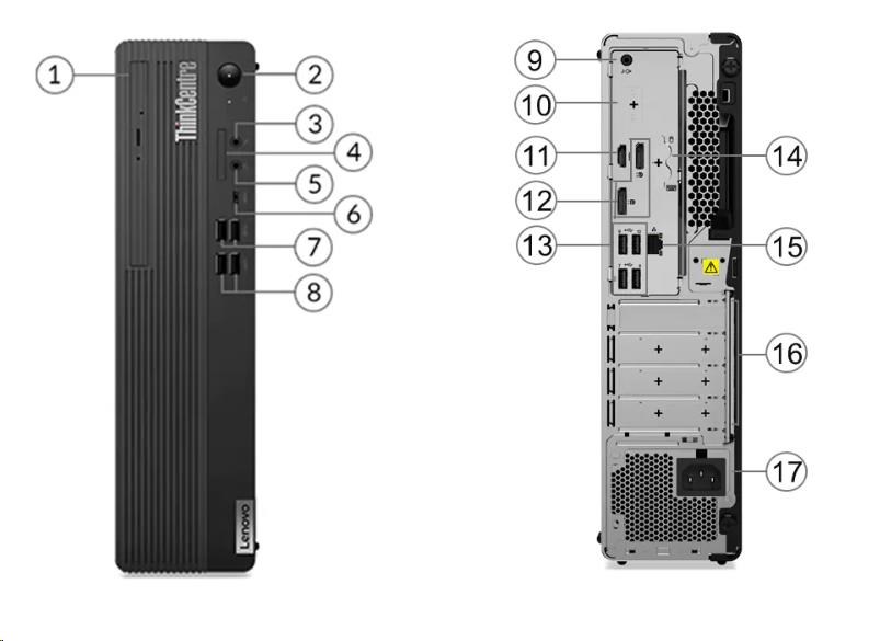LENOVO PC ThinkCentre M70s SFF Gen4 - i5-13400, 8GB, 512SSD, DVD, HDMI, DP, Int. Intel UHD, W11P, 3Y Onsite3 