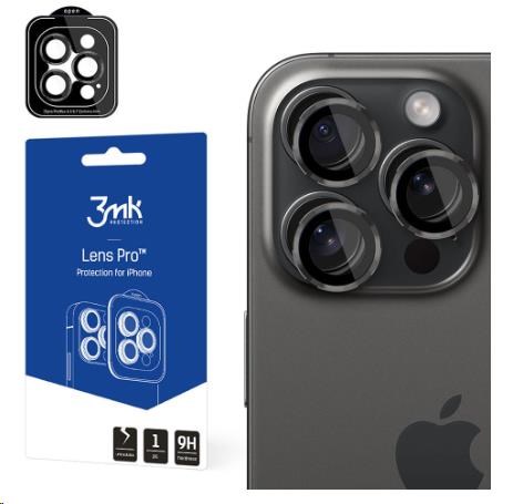 3mk Lens Protection Pro pro Apple iPhone 15 Pro Max,  Graphite