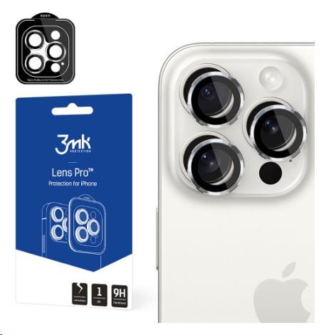 3mk Lens Protection Pro pro Apple iPhone 15 Pro Max,  Silver