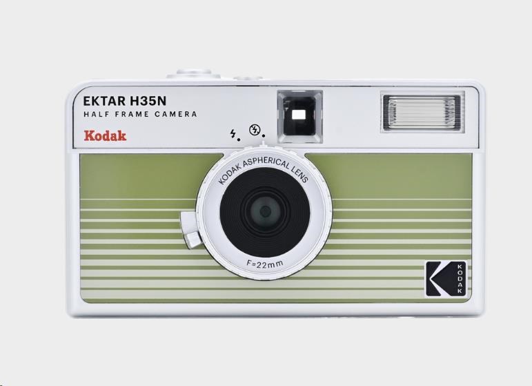 Kodak EKTAR H35N Camera Striped Green0 