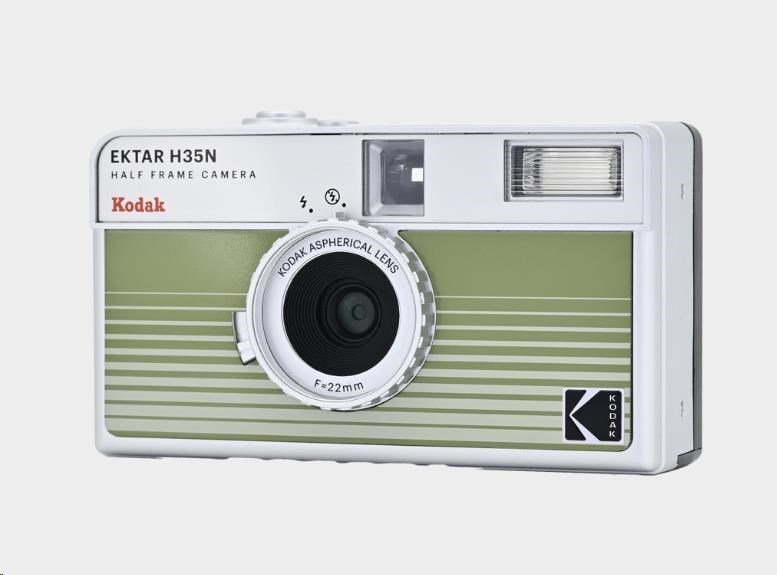 Kodak EKTAR H35N Camera Striped Green1 
