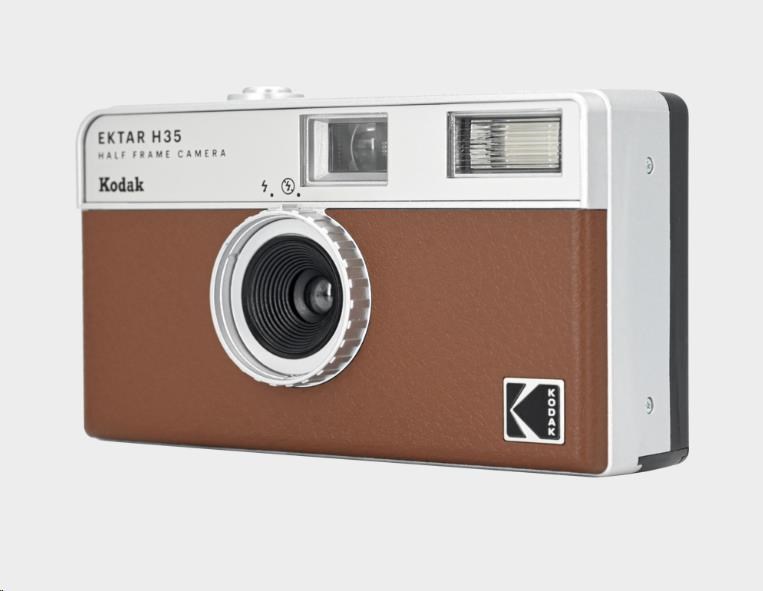 Kodak EKTAR H35 Film Camera Brown1 