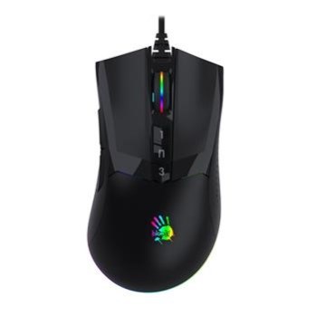 A4tech BLOODY W90 Pro Activated, podsvícená herní myš, 16000 DPI, černá, USB0 