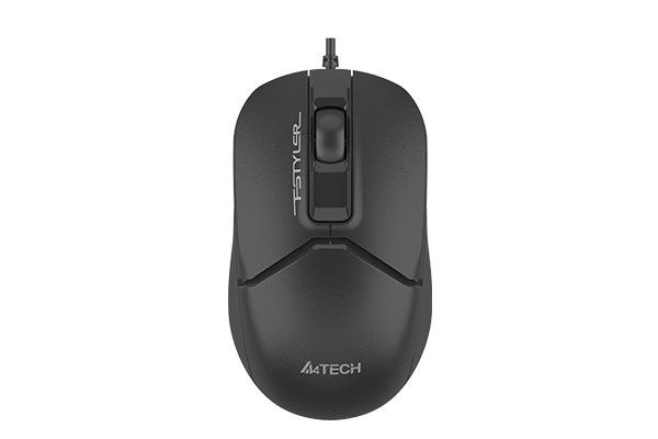 A4tech FSTYLER optická kancelářská myš,  USB-C+USB-A,  černá0 