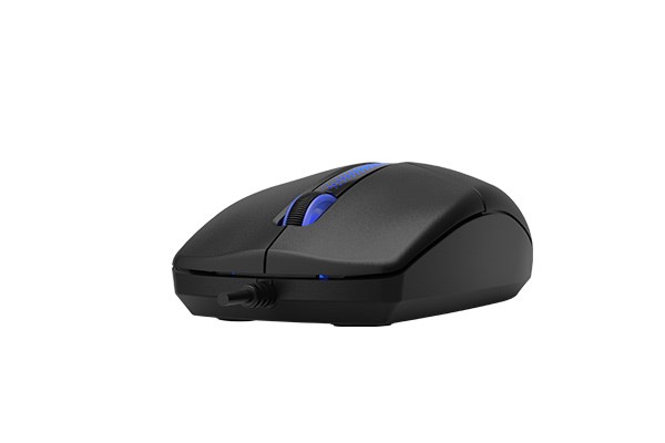 A4tech N-530S,  podsvícená kancelářská myš,  1200 DPI,  USB,  černá2 