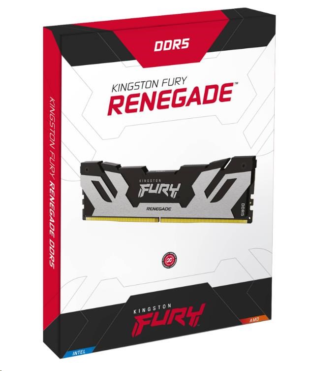 KINGSTON DIMM DDR5 48GB 6400MT/ s CL32 FURY Renegade Silver XMP1 