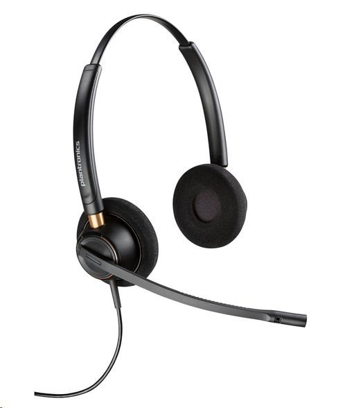 Poly EncorePro HW520 náhlavní souprava,  Quick Disconnect,  stereo0 