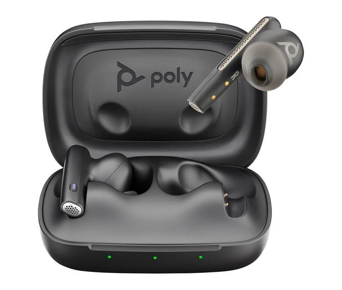 Poly Voyager Free 60 MS Teams bluetooth headset,  BT700 USB-C adaptér,  nabíjecí pouzdro,  černá1 