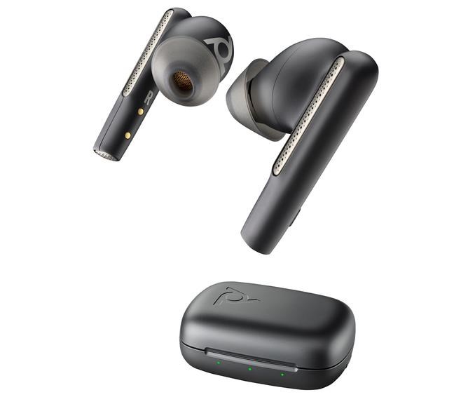 Poly Voyager Free 60 MS Teams bluetooth headset,  BT700 USB-C adaptér,  nabíjecí pouzdro,  černá3 