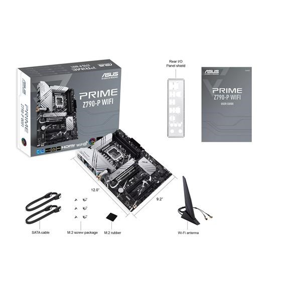 ASUS MB Sc LGA1700 PRIME Z790-P WIFI,  Intel Z790,  4xDDR5,  1xDP,  1xHDMI,  WI-FI7 
