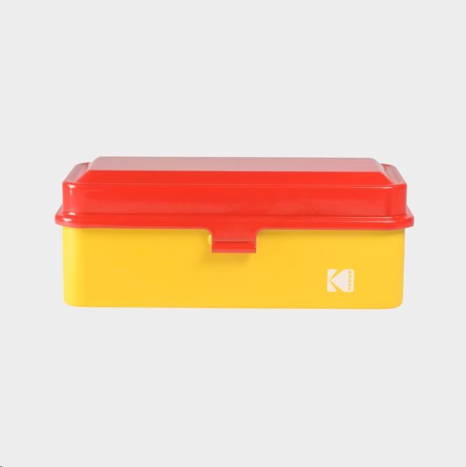 Kodak Film Case 120/ 135 (large) red/ yellow3 